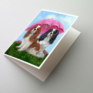 [RDY] [] Caroline's Treasures Cavalier Spaniel Royal Subjects Greeting Cards with Envelope, 5" x 7" (8 Count)iLoAXpjGCO[eBOJ[hjB [yVCOʔ] | Caroline's Treasures C