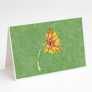[] Caroline's Treasures K[o[fCW[EO[eBOJ[hitjA5C` x 7C`i8JEg [yVCOʔ] | Caroline's Treasures Gerber Daisy Greeting Cards with Envelopes, 5" x 7