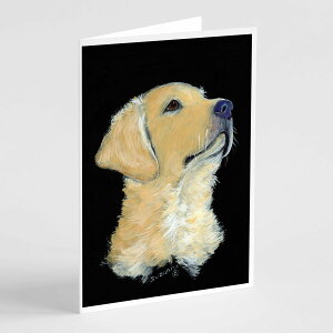 [RDY] [] Caroline's Treasures S[fgo[EO[eBOJ[hitjA5C` x 7C`i8JEg [yVCOʔ] | Caroline's Treasures Golden Retriever Greeting Cards with Envelop