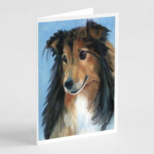 [RDY] [] Caroline's Treasures VFeB Obh{[C O[eBOJ[h tA5C` x 7C`i8gj [yVCOʔ] | Caroline's Treasures Sheltie Good Boy Greeting Cards with Envelopes, 5"