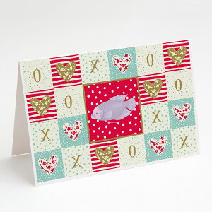 [RDY] [��������] Caroline's Treasures Gourami Love Greeting Cards with Envelop, 5" x 7" (8 Count) [�y�V�C�O�ʔ�] | Caroline's Treasures Giant Gourami Love Greeting Cards with Envelopes, 5" x 7" (8 Count)