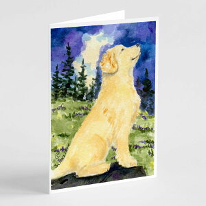 [RDY] [] Caroline's Treasures S[fgo[EO[eBOJ[hitjA5C` x 7C`i8JEg [yVCOʔ] | Caroline's Treasures Golden Retriever Greeting Cards with Envelop