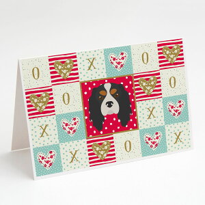 [RDY] [��������] Caroline's Treasures Cavalier King Charles Spaniel Love Greeting Cards with Envelopes, 5" x 7" (8 Count) [�y�V�C�O�ʔ�] | Caroline's Treasures Cavalier King Charles Spaniel Love Greeting Cards with Envelopes, 5" x 7" (8 Count)