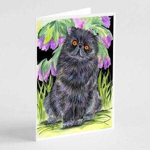 [RDY] [] Caroline's Treasures LyṼO[eBOJ[hAtA5C`x7C`i8JEgj [yVCOʔ] | Caroline's Treasures Cat Persian Greeting Cards with Envelopes, 5" x 7" (8 Count)