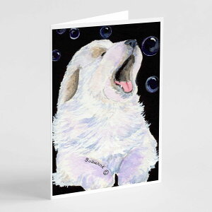 [RDY] [] Caroline's Treasures O[gsj[YEO[eBOJ[hitjA5C`x7C`i8JEg [yVCOʔ] | Caroline's Treasures Great Pyrenees Greeting Cards with Envelopes, 5"