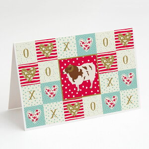 [RDY] [��������] Caroline's Treasures Jacob Sheep Love Greeting Cards with Envelopes, 5" x 7" (8 Count) [�y�V�C�O�ʔ�] | Caroline's Treasures Jacob Sheep Love Greeting Cards with Envelopes, 5" x 7" (8 Count)