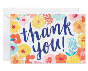 [��������] American Greetings �ԕ��̃T���L���[�J�[�h�i�����t���j�i48���g [�y�V�C�O�ʔ�] | American Greetings Floral Thank You Cards with Envelopes (48-Count)