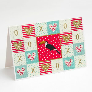 [RDY] [��������] Caroline's Treasures Toucan Love Greeting Cards with Envelopes, 5 x 7 (8 Count) [�y�V�C�O�ʔ�] | Caroline's Treasures Toucan Love Greeting Cards with Envelopes, 5 x 7 (8 Count)