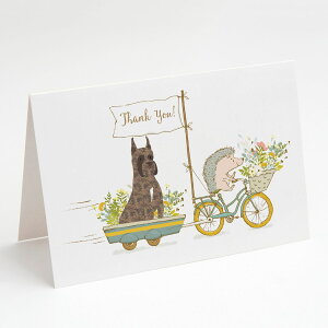 [��������] Caroline's Treasures Boxer Brindle Cropped Ears Greeting Cards with Envelopes, 5" x 7" (8 Count) [�y�V�C�O�ʔ�] | Caroline's Treasures Boxer Brindle Cropped Ears Greeting Cards with Envelopes, 5" x 7" (8 Count)