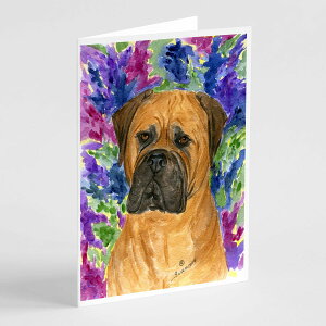 [RDY] [] Caroline's Treasures u}XeBtEO[eBOJ[hitjA5C` x 7C`i8JEg [yVCOʔ] | Caroline's Treasures Bullmastiff Greeting Cards with Envelopes, 5" x 7" (8