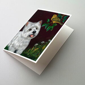 [RDY] [] Caroline's Treasures EFXeBElC`[EO[eBOJ[hitjA5C`x7C`i8JEg [yVCOʔ] | Caroline's Treasures Westie Nature Greeting Cards with Envelopes