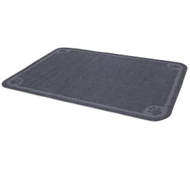 [RDY] [送料無料] Petmate キャッチャーキャットリターマット（グレー [楽天海外通販] | Petmate Catcher Cat Litter Mat, Gray