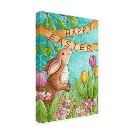 [RDY] [送料無料] Trademark Fine Art ハッピー・イースター・バニー・ニュー」メリンダ・ヒプシャー作 キャンバスアート [楽天海外通販] | Trademark Fine Art 'Happy Easter Bunny New' Canvas Art by Melinda Hipsher