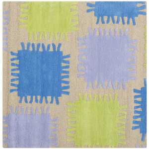 [] Safavieh LbY SFK352A nhChx[W/}`O [yVCOʔ] | SAFAVIEH Kids SFK352A Handmade Beige / Multi Rug