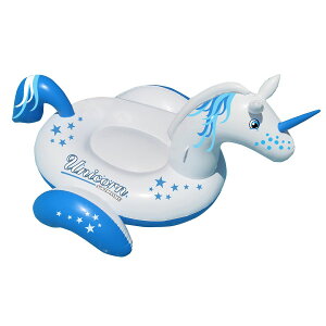 [OVS] [] Swimline rj[̋Ȗc\ȃjR[̏Ԃ̃v[̕VAF [yVCOʔ] | Swimline Vinyl Giant Inflatable Unicorn Ride-On Pool Float, Multicolor