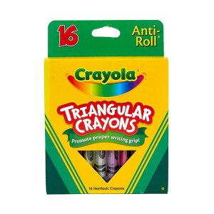 [RDY] [] Crayola OpNZbgAwpiAcpNA16F [yVCOʔ] | Crayola Triangular Crayon Set, School Supplies, Toddler Crayons, 16 Colors