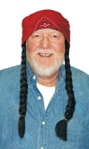 [] I[hqbs[ EBbO lpnEBANZT[ [yVCOʔ] | Old Hippie Wig Adult Halloween Accessory