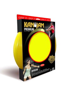[] Kan Jam Official Flying Disc - Yellow 168 Gram 10.75C` [yVCOʔ] | Kan Jam Official Flying Disc - Yellow 168 Gram 10.75"