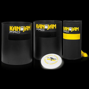 [RDY] [��������] Kan Jam Pro �A�E�g�h�A�f�B�X�N�Q�[���Z�b�g�A�S�[��2�A�X�e�[�N�X�A175g�A���e�B���b�g�T�C�Y�t���X�r�[1�A�L�����[�o�b�O [�y�V�C�O�ʔ�] | Kan Jam Pro Outdoor Disc Game Set,