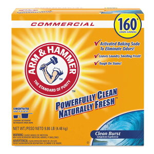 [RDY] [] Arm  Hammer ܁AN[o[XgA11.9|hAA1J[g3 [yVCOʔ] | Arm  Hammer Powder Laundry Detergent, Clean Burst, 11.9 lb, Box, 3 per Carton
