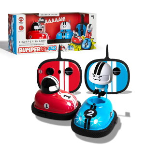 [RDY] [��������] Sharper Image ���[�h���C�W RC�X�s�[�h�o���p�[�J�[ 2�l��蓪�]�o�g�� 6�Έȏ�Ώ� ���b�h/�u���[ [�y�V�C�O�ʔ�] | Sharper Image? Road Rage RC Speed Bumper Cars, 2 Player Head-to-Head Battle, Ages
