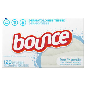 [RDY] [] Bounce t[WFghC[V[gA120ZgA [yVCOʔ] | Bounce Free  Gentle Dryer Sheets, 120 Ct, Unscented