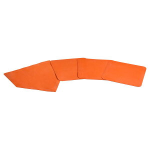 [] CHAMPRO X[_Eo[x[X 4Zbg IW [yVCOʔ] | CHAMPRO Throw Down Rubber Bases, Set of 4, Orange