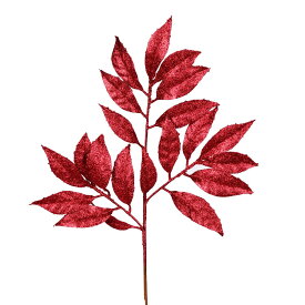 [RDY] [送料無料] Vickerman 21" Burgundy Glitter Bay Leaf Artificial Christmas Spray.1パックに12本のスプレーが含まれています。 [楽天海外通販] | Vickerman 21" Burgundy Glitter Bay Leaf Artificial Christmas Spray. Includes 12 sp