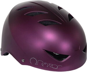 [RDY] [] Razor V-12 lp}`X|[cwbgA}CNAWXgtATev [yVCOʔ] | Razor V-12 Adult Multi Sport Helmet with Micro Adjustment, Satin Plum