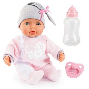 [RDY] [] Bayer Design }CEsbR[i cEqp15C` C^NeBuExr[h[ [yVCOʔ] | Bayer Design My Piccolina 15" Interactive Baby Doll for Toddlers and Children