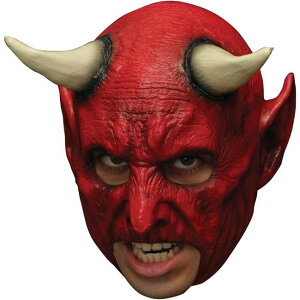 [] {Ȃ}XNlnEBANZT[ [yVCOʔ] | Chinless Demon Mask Adult Halloween Accessory