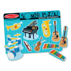 [RDY] [] Melissa  Doug yTEhpY - ؐyOpY (8) [yVCOʔ] | Melissa  Doug Musical Instruments Sound Puzzle - Wooden Peg Puzzle (8 pcs)