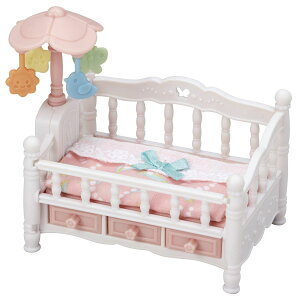 [RDY] [] Calico Critters r[txr[xbhAuv@\th[nEXƋZbg [yVCOʔ] | Calico Critters Crib with Mobile, Dollhouse Furniture Set with "Working" Features