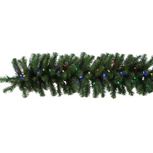 [RDY] [] Vickerman 9' _OXt@[lHNX}XK[hA}`J[LEDCg [yVCOʔ] | Vickerman 9' Douglas Fir Artificial Christmas Garland, Multi-Colored LED Lights