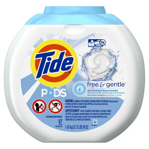 [RDY] [] Tide PODS and GentleAt̐܁AHEΉA57JEgAhA [yVCOʔ] | Tide PODS and Gentle, Liquid Laundry Detergent, HE Compatible, 57 Count, Hypoallergenic, Unscented