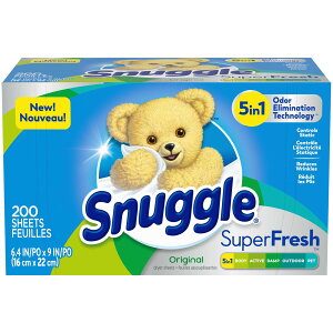 [RDY] [] Snuggle vXEX[p[tbVEIWi_dグ܃hC[EV[g 200 CT [yVCOʔ] | Snuggle Plus SuperFresh Original Fabric Softener Dryer Sheets 200 CT