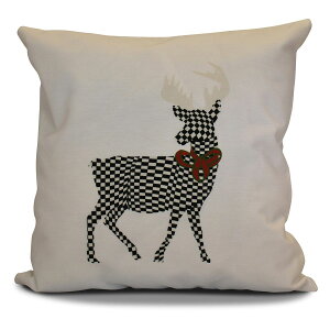 [RDY] [] Simply Daisy 16"×16 "[fBAvg [yVCOʔ] | Simply Daisy 16" x 16" Merry Deer Animal Print Pillow
