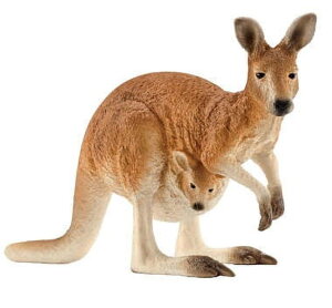 [RDY] [] Schleich ChCtEJK[̒u [yVCOʔ] | Schleich Wild Life Kangaroo Toy Figurine