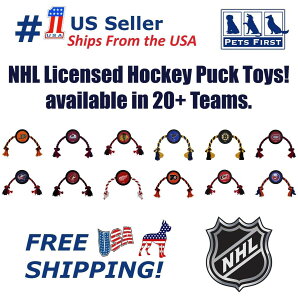 [RDY] [��������] Pets First NHL���V���g���E�L���s�^���Y�E�z�b�P�[�E�p�b�N�̂�������-���őϋv���̂���S�������̂������� [�y�V�C�O�ʔ�] | Pets First NHL Washington Capitals Hockey Puck Toy - Heavy-Dut