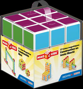 [] Geomag Magicubet[rfBO27s[X݊ߋZbg [yVCOʔ] | GEOMAG Magicube Free Building 27-Piece Construction Toy Set