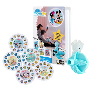 [RDY] [] Moonlite Xg[[^CEvWFN^[i~bL[ƒԂ̕5btjMtgpbN [yVCOʔ] | Moonlite Storytime Projector with 5 Mickey and Friends Stories for Kids, Gift Pack