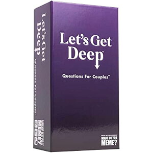 [RDY] [] Let's Get Deep - Jbv̂߂̑l̃p[eB[Q[ What Do You Meme? ɂ [yVCOʔ] | Let's Get Deep - The Adult Party Game for Couples by What Do You Meme?