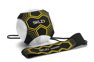 [RDY] [] SKLZ X^[LbN nYt[\TbJ[Kpg[i[, ubN&CG[ [yVCOʔ] | SKLZ Star-Kick Hands Free Adjustable Solo Soccer Practice Trainer, Black&Yellow