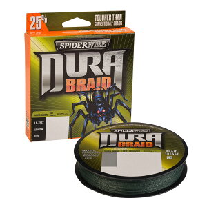[] Spiderwire 65|hEfuChA300ydAXO[EtBbVOEC [yVCOʔ] | SpiderWire 65lb DuraBraid, 300yd, Moss Green Fishing Line