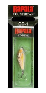 [RDY] [��������] Rapala �J�E���g�_�E���~�m�[ 01 �t�B�b�V���O���A�[ 1 1/16 �u���E���g���E�g [�y�V�C�O�ʔ�] | Rapala Countdown Minnow 01 Fishing Lure 1 1/16 Brown Trout