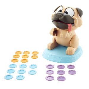 [RDY] [] Puglicious LbYQ[AnO[ps[ƌ̂X^bLOQ[i2`4lpj by Mattel [yVCOʔ] | Puglicious Kids Game, Dog Treat Stacking Game with Hungry Puppy for 2-4 Players b