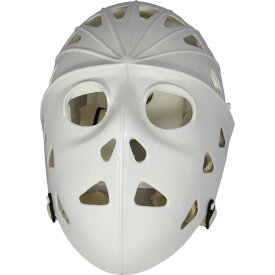 [RDY] [送料無料] Mylec プロゴーリーマスク、軽量で耐久性のあるユースホッケーマスク、ハイインパクトプラスチック、通気孔と調節可能なゴムひも付きホッケーヘルメット、しっかりフィ