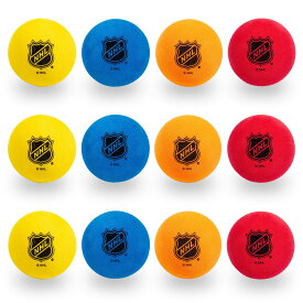 [送料無料] Franklin Sports 膝ホッケー/インドアミニフォームキッズホッケーボール（袋付12パック） [楽天海外通販] | Franklin Sports Knee Hockey/Indoor Mini Foam Kids' Hockey Balls (12 Pack with Bag)