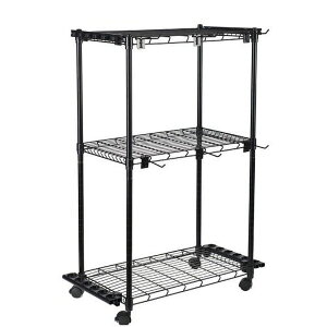 [RDY] [] Old Cedar Outfitters ő12{̒ނƂ[\Ȓ߉\ȒIƃbN^bNEg[ [yVCOʔ] | Old Cedar Outfitters Tackle Trolley with Adjustable Shelves and Racks to S