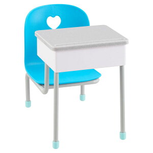 [RDY] [] My Life As 18C`l`pu[V[gtX`[fgfXN [yVCOʔ] | My Life As Student Desk with Blue Seat for 18h Inch Dolls
